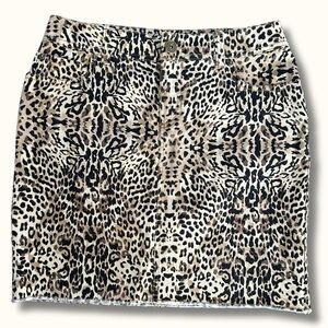 INC International Concepts Animal Print Pencil Skirt
